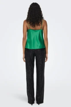 Pantalón ancho lentejuelas