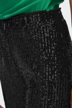 Pantalón ancho lentejuelas