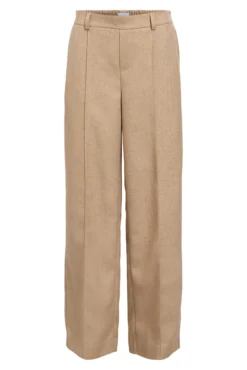 Pantalón ancho tweed
