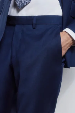 Pantalón azul bi-stretch slim