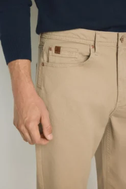 Pantalón 5 bolsillos color