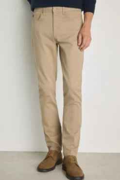 Pantalón 5 bolsillos color