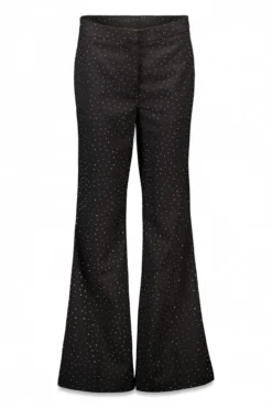 Pantalón campana de strass