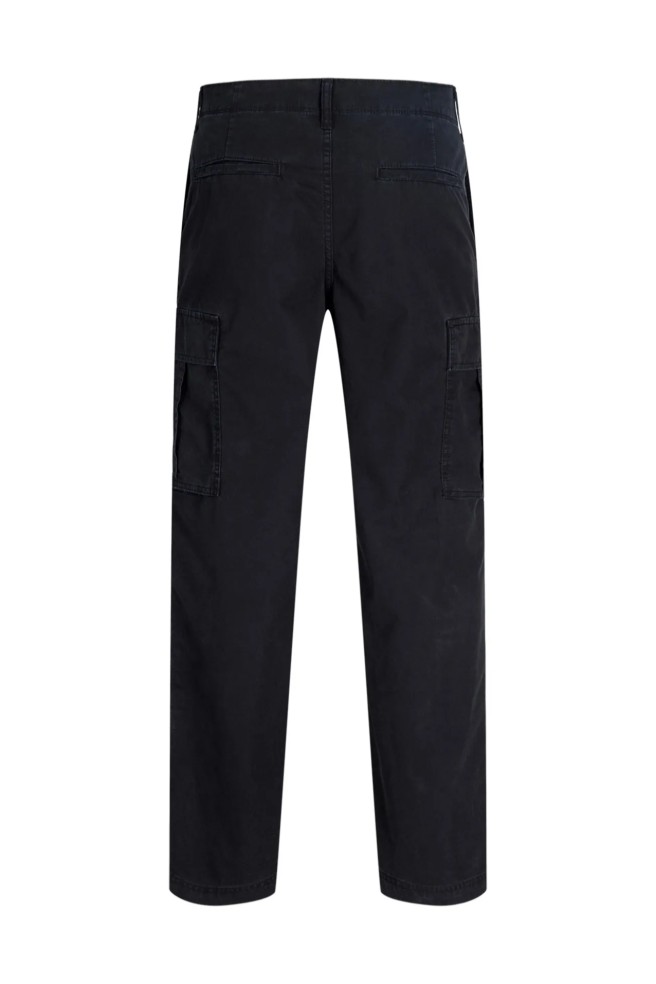Pantalón cargo algodón tiro medio