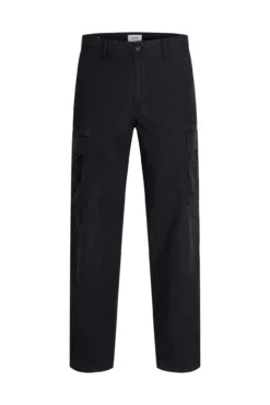 Pantalón cargo algodón tiro medio