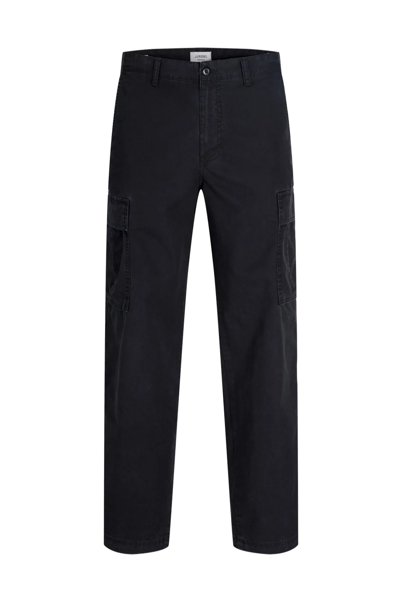 Pantalón cargo algodón tiro medio