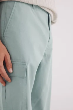 Pantalón cargo cuadrillé