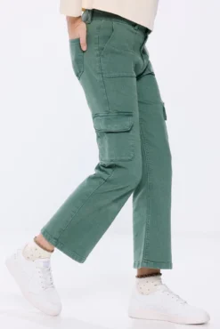 Pantalón cargo flare niña