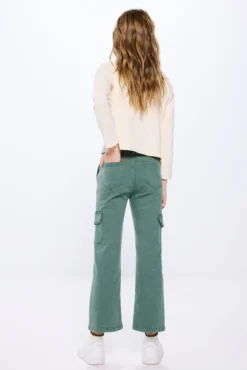 Pantalón cargo flare niña