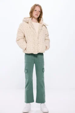 Pantalón cargo flare niña