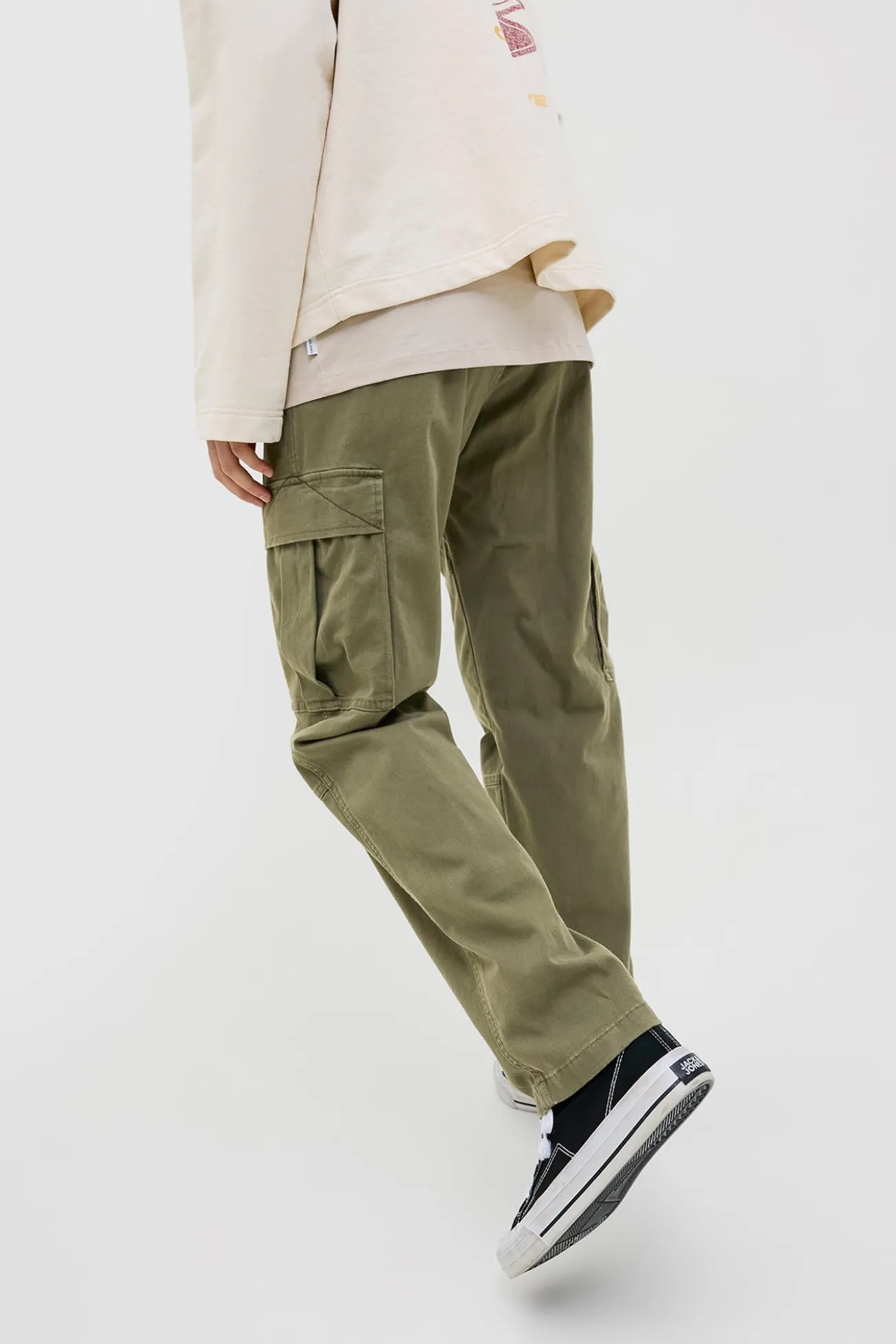 Pantalón cargo relaxed fit