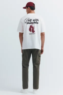 Pantalón cargo slim fit
