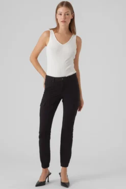 Pantalón cargo tobillero