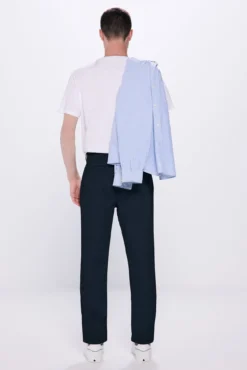 Pantalón chino estampado slim fit