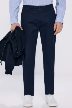 Pantalón chino estampado slim fit