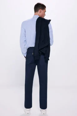 Pantalón chino estampado slim fit