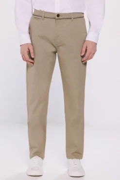Pantalón chino estampado slim fit