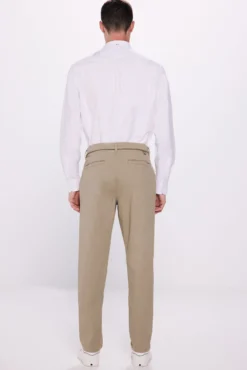 Pantalón chino estampado slim fit