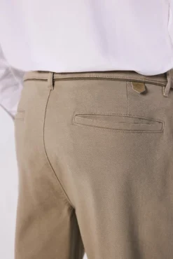 Pantalón chino estampado slim fit