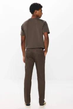 Pantalón chino estampado slim fit
