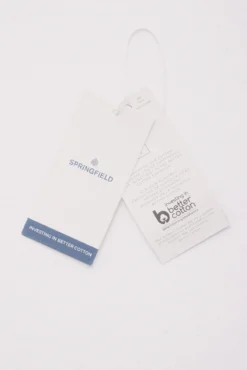Pantalón chino microestampado slim fit