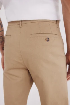 Pantalón chino microestampado slim fit