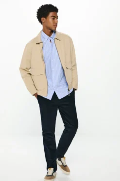 Pantalón chino pana comfort fit