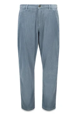Pantalón chino pana lavada comfort slim fit