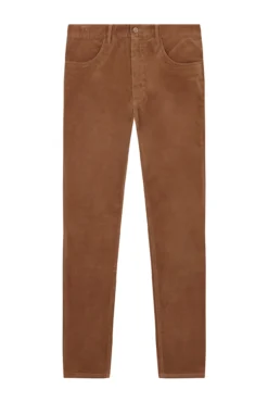 Pantalón chino pana ligera regular fit