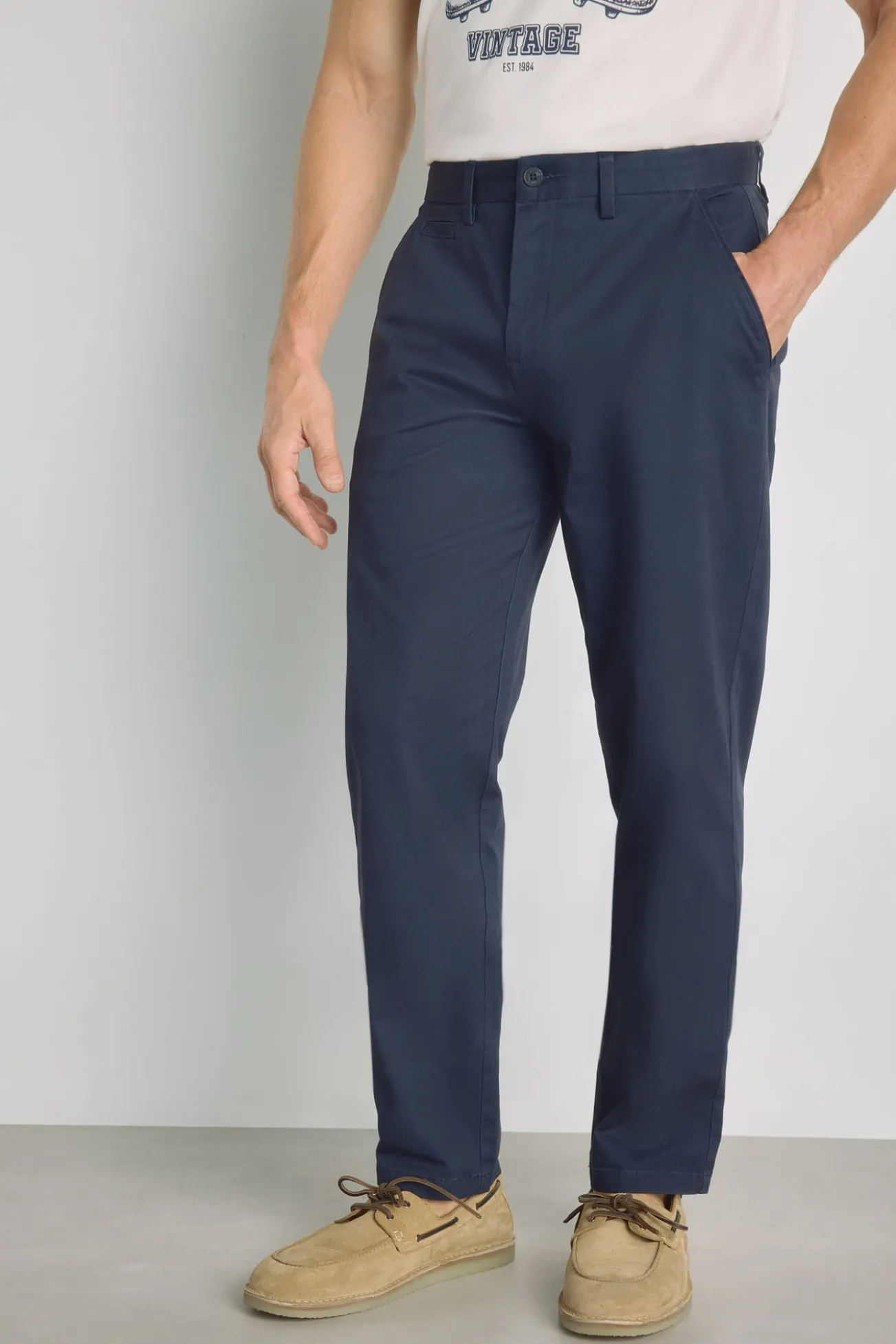 Pantalón chino regular fit