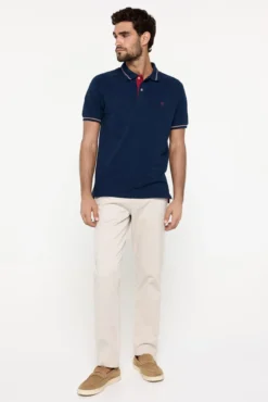 Pantalón chino slim liso