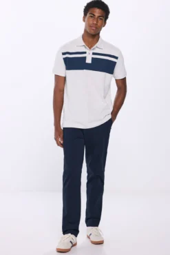 Pantalón chino vestir comfort slim fit