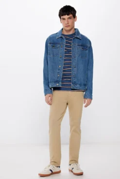 Pantalón color slim fit