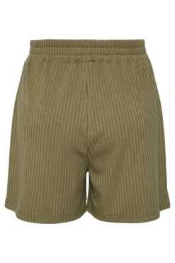 Pantalón corto canalé