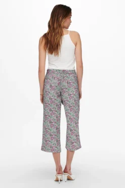 Pantalón cullote lazada frontal