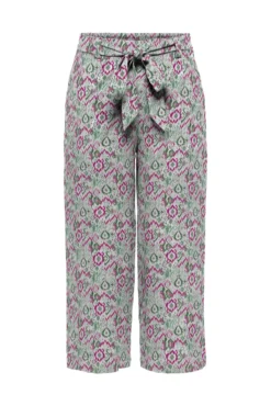 Pantalón cullote lazada frontal