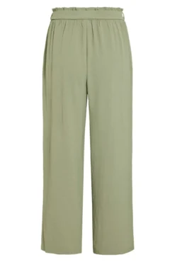 Pantalón culotte con cintura alta