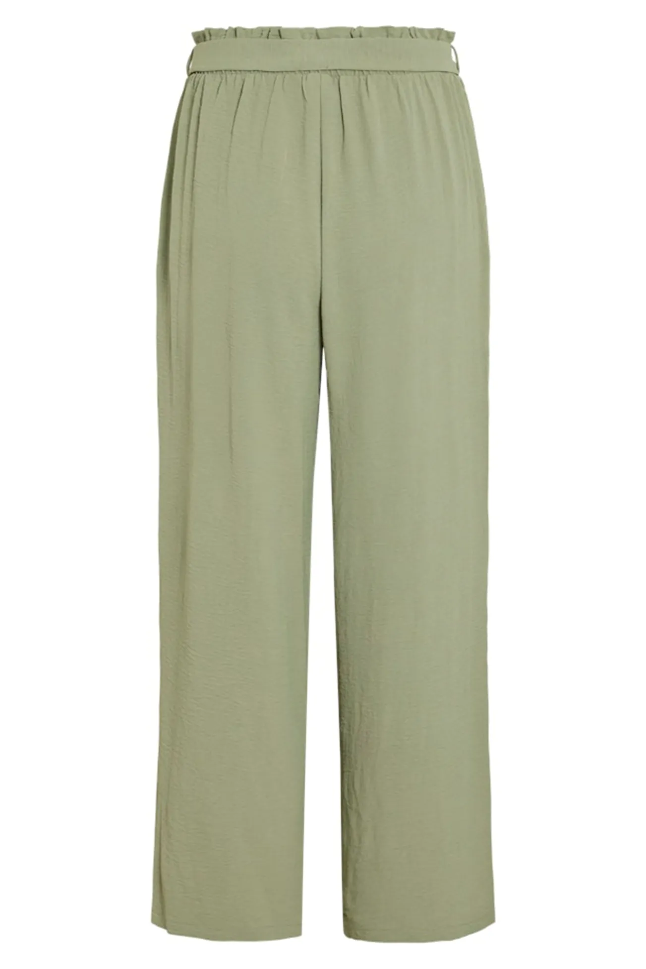 Pantalón culotte con cintura alta
