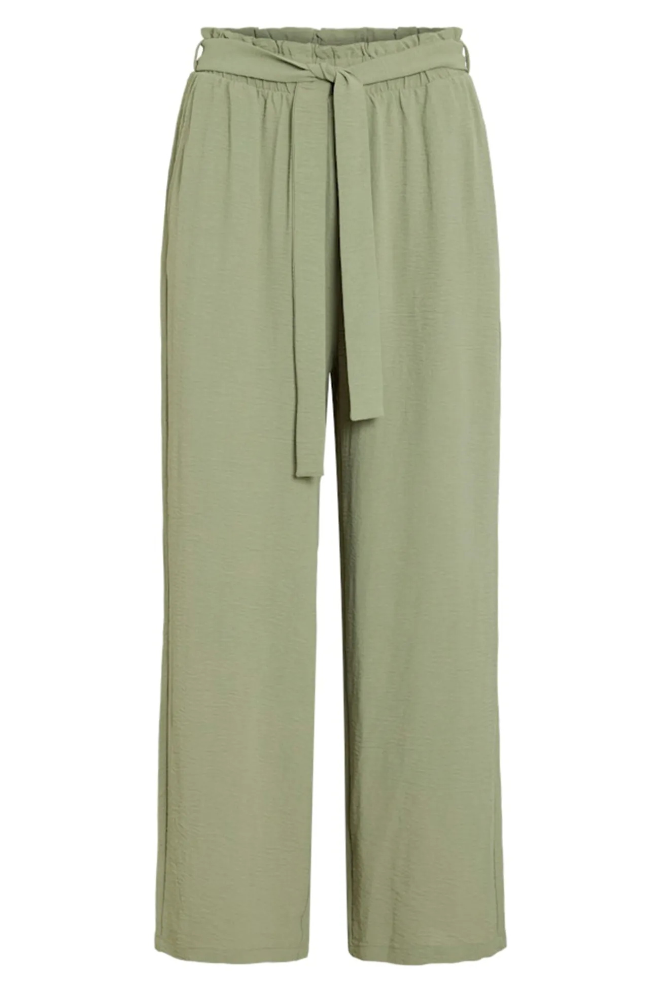 Pantalón culotte con cintura alta