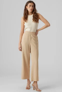 Pantalón culotte fluido