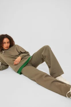 Pantalón de deporte recto de mujer