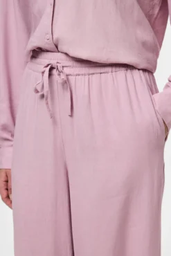 Pantalón de lino largo