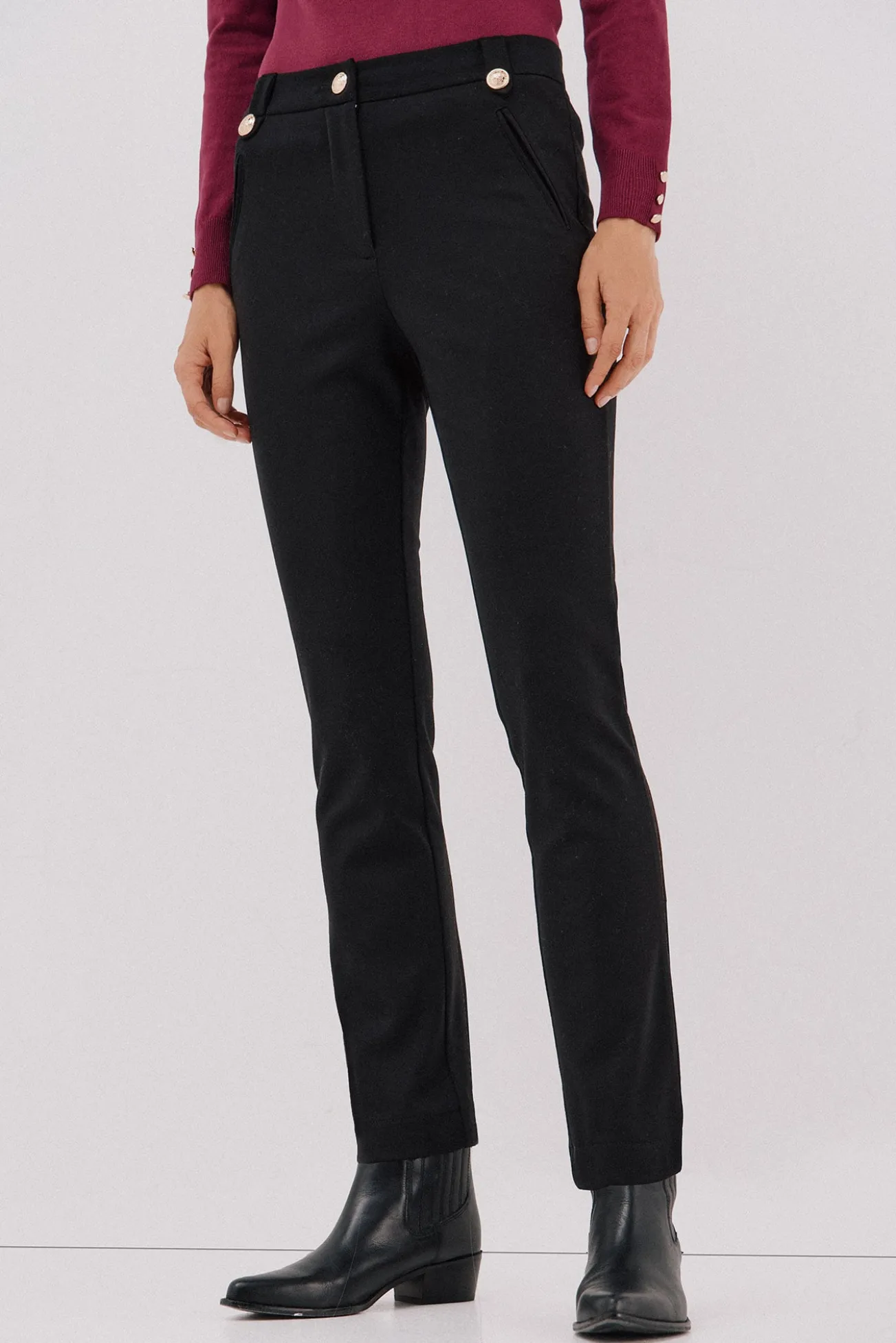 Pantalón de mujer de punto
