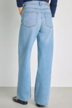 Pantalón denim ancho