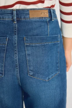 Pantalón denim ancho