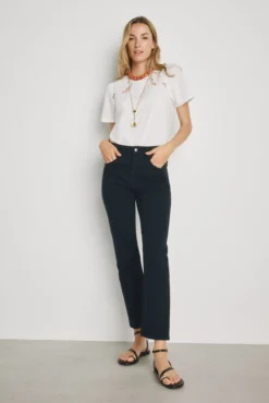 Pantalón denim color