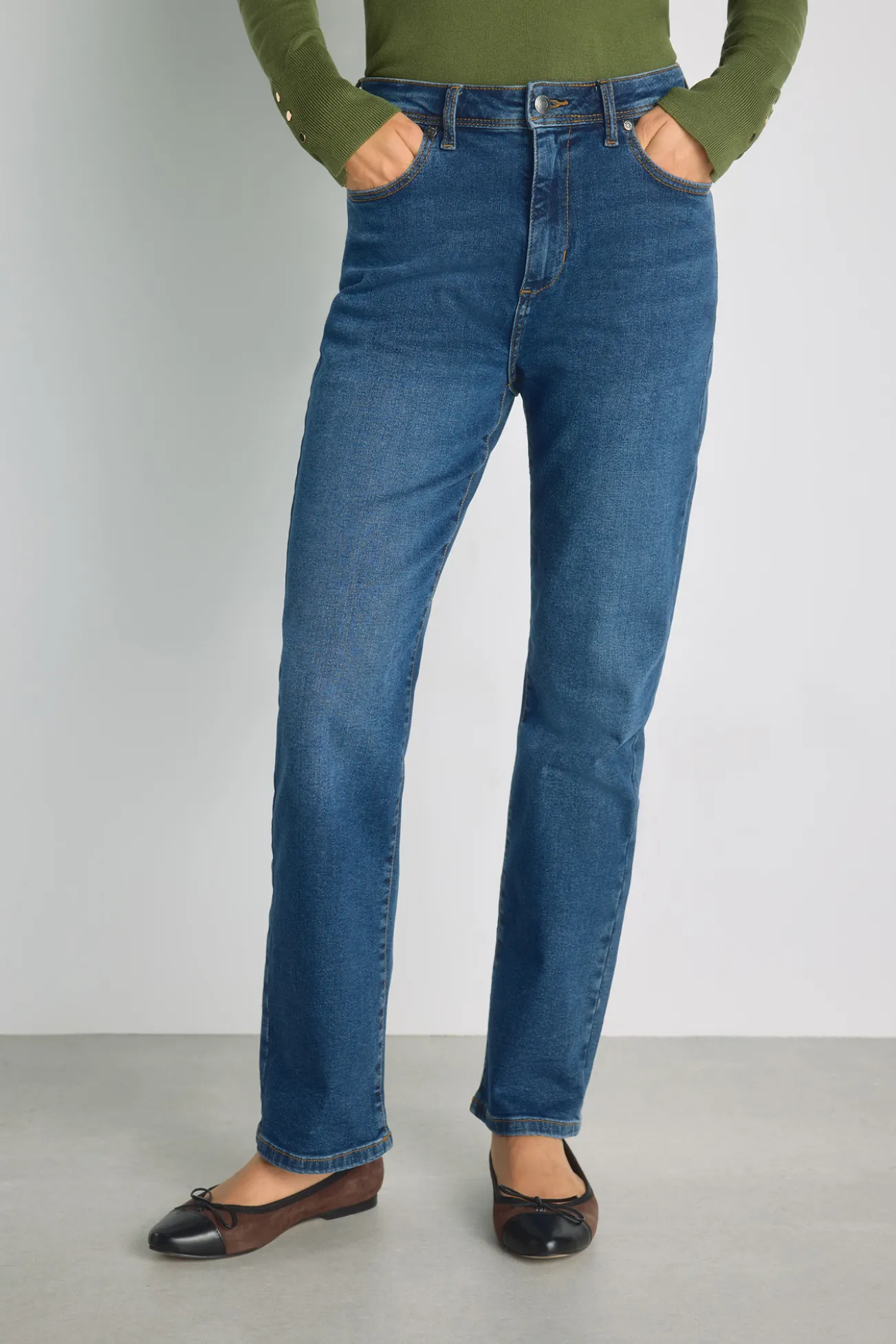 Pantalón denim regular