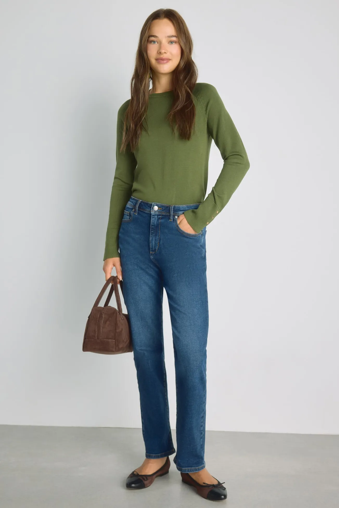 Pantalón denim regular