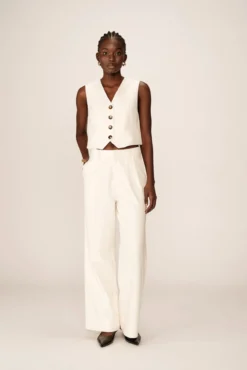 Pantalón de traje ancho