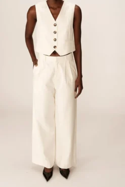 Pantalón de traje ancho